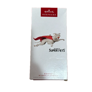 DC League of Superpets Krypto Flying Dog Hallmark Keepsake Ornament Christmas